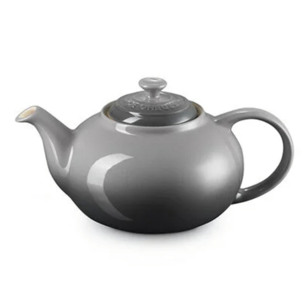 Last One* Le Creuset Stoneware Teapot Flint 1.3L New In Box.